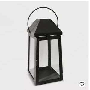 13" Outdoor Lantern Black Hood - Threshold™